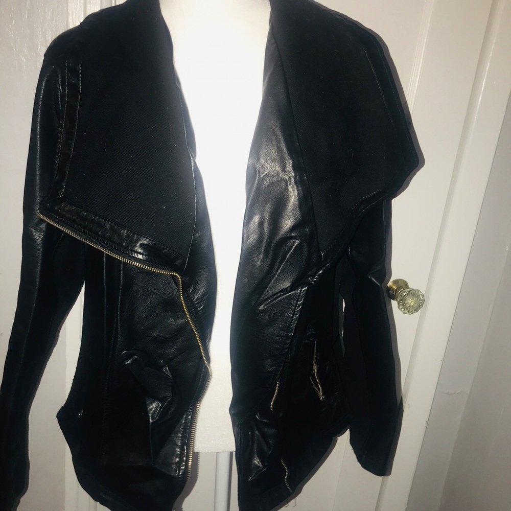 Leather jacket